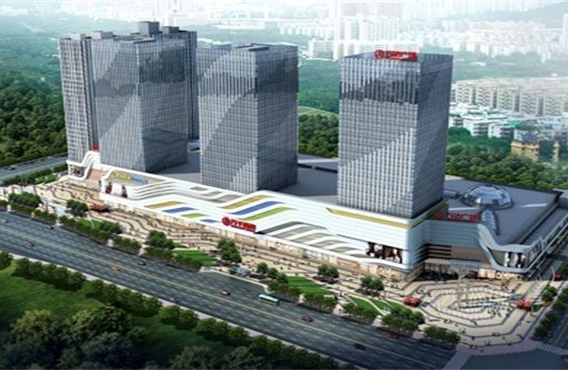 陜西西安萬達廣場采用多奧智能IC卡電梯控制系統